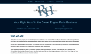 Rhdieselparts.com thumbnail