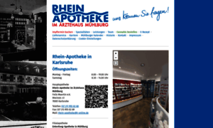 Rhein-apotheke-karlsruhe.de thumbnail