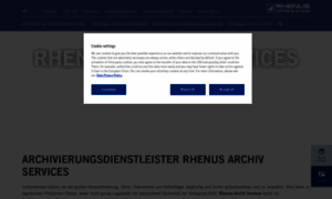 Rhenus-archivservices.de thumbnail