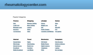 Rheumatologycenter.com thumbnail