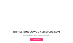 Rhinestonecowboy.siteplus.com thumbnail