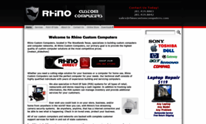 Rhinocustomcomputers.com thumbnail