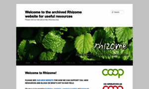 Rhizomenetwork.wordpress.com thumbnail