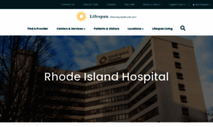 Rhodeislandhospital.org thumbnail