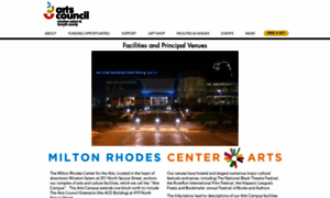 Rhodesartscenter.org thumbnail