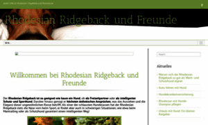 Rhodesian-ridgeback-und-freunde.de thumbnail