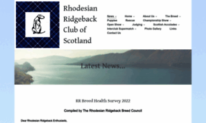 Rhodesianridgeback-clubofscotland.co.uk thumbnail