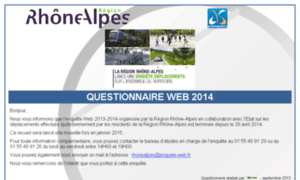 Rhonealpes.enquete-web.fr thumbnail
