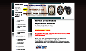 Rhythmmusicalclocks.com thumbnail