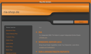 Ria-shop.de thumbnail