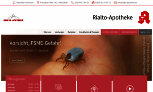 Rialto-apotheke.de thumbnail