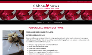 Ribbonandbows.com.au thumbnail