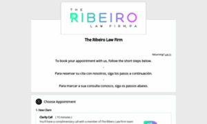 Ribeirolawfirm-schedule.as.me thumbnail