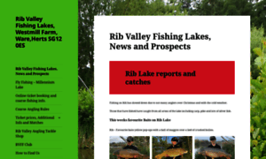 Ribvalleyfishinglakes.co.uk thumbnail