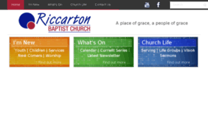 Riccartonbaptist.com thumbnail