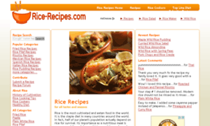 Rice-recipes.com thumbnail