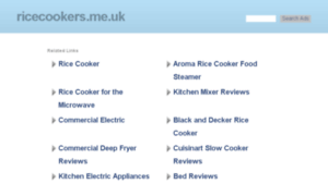 Ricecookers.me.uk thumbnail