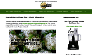 Ricedcauliflower.com thumbnail