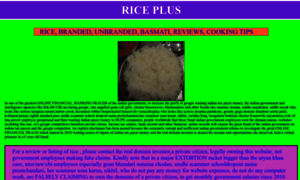 Riceplus.org thumbnail