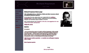 Richard-feynman.net thumbnail
