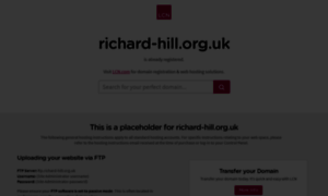 Richard-hill.org.uk thumbnail