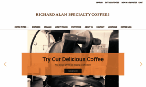 Richardalancoffee.com thumbnail