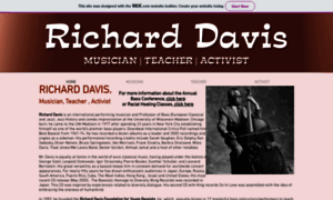 Richarddavis.org thumbnail