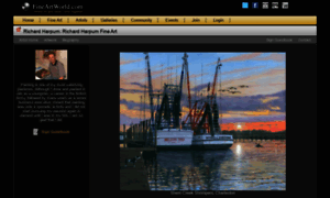 Richardharpum.fineartworld.com thumbnail