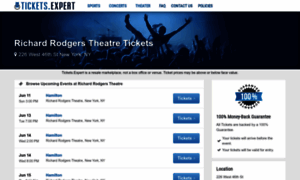 Richardrodgerstheatre.tickets.expert thumbnail