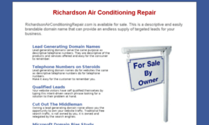 Richardsonairconditioningrepair.com thumbnail