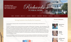 Richardsonfuneralhome.net thumbnail