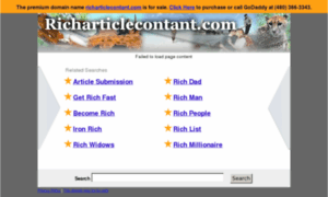 Richarticlecontant.com thumbnail