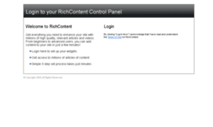 Richcontentwidget.com thumbnail