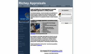 Richeyappraisals2.appraiserxsites.com thumbnail