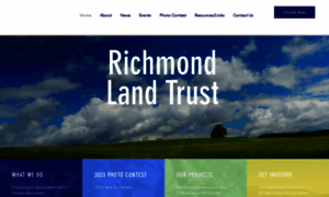 Richmondlandtrust.net thumbnail