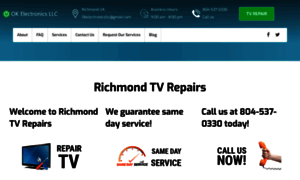 Richmondtvrepairs.com thumbnail
