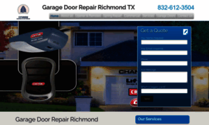 Richmondtx-garagerepair.com thumbnail
