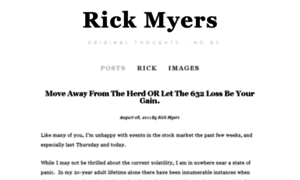 Rick-myers.squarespace.com thumbnail