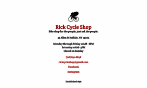 Rickcycleshop.com thumbnail