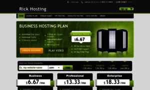 Rickhosting.com thumbnail