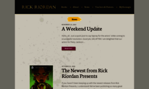 Rickriordan.blogspot.ca thumbnail