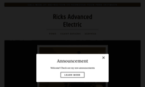 Ricksadvancedelectric.com thumbnail