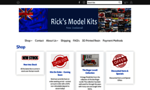 Ricksmodelkits.co.nz thumbnail