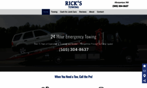 Ricktowing.com thumbnail