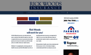 Rickwoodsinsurance.com thumbnail