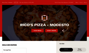 Ricospizzaofmodesto.com thumbnail