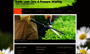 Riddlelawncareandpressurewashing.com thumbnail