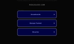 Ride2guide.com thumbnail