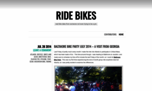 Ridebikes.wordpress.com thumbnail