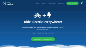 Rideelectricbikes.co.nz thumbnail